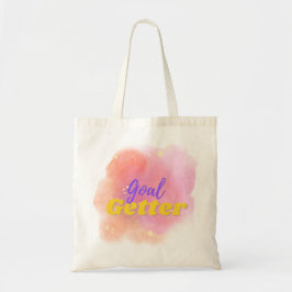 Doel Getter Motivatie Canvas tas - 1