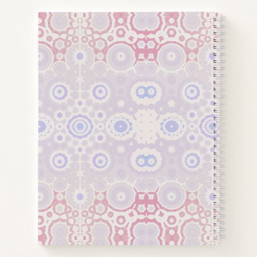 Doel Getter Schattige Girly Magazine Stijl Notitieboek (Achterkant)