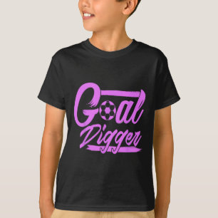 Doel Graver Hustle Mentaliteit Voetbal Byll Strate T-shirt