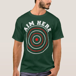 Doel hier - Darts Premium T-shirt