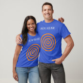 Doel hier Doel Grappig Creatief Bullseye Gift T-shirt (Unisex)