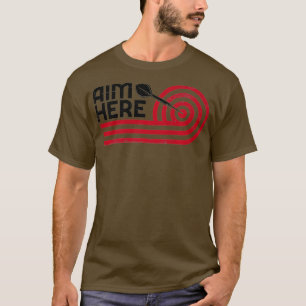 Doel hiermee wordt het Bullseye-doel van spelers o T-shirt