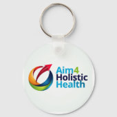 Doel: Holistische Gezondheid Sleutelhanger (Achterkant)
