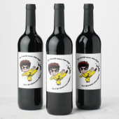 Doel hoog Motivatie Wijn Etiket (Flessen)