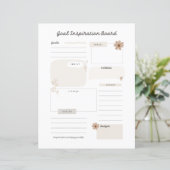 Doel Inspiratiebord Planner Pagina (Staand voorkant)