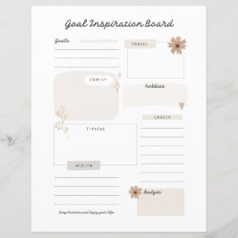 Doel Inspiratiebord Planner Pagina 
