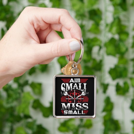 Doel Kleine Miss Kleine Premium Dart Sleutelhanger (Hand)