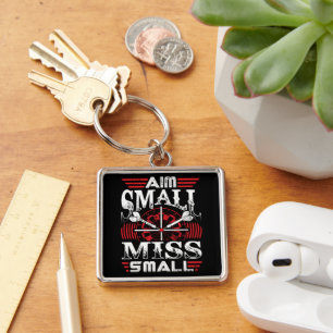 Doel Kleine Miss Kleine Premium Dart Sleutelhanger