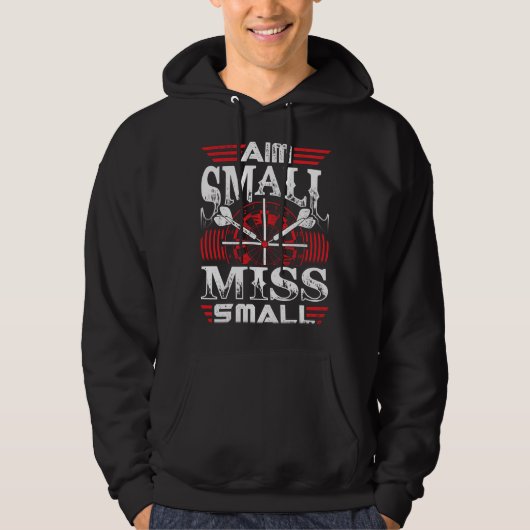 Doel Kleine Miss Small - Dart Legend Hoodie (Voorkant)
