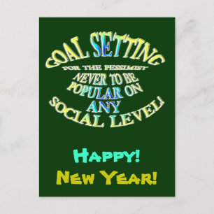 Doel: Nooit populair zijn Feestdagenkaart