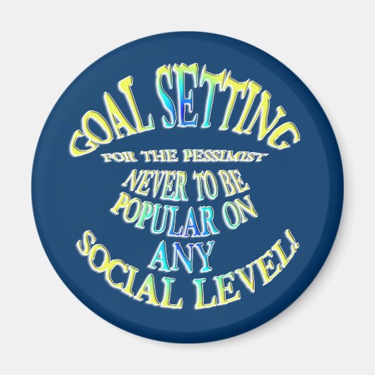 Doel: Nooit populair zijn Magneet (Voorkant)