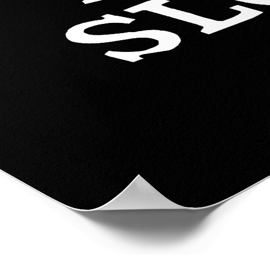 Doel op Slug-succes Grappige Positieve Slug Stunt  Poster (Hoek)