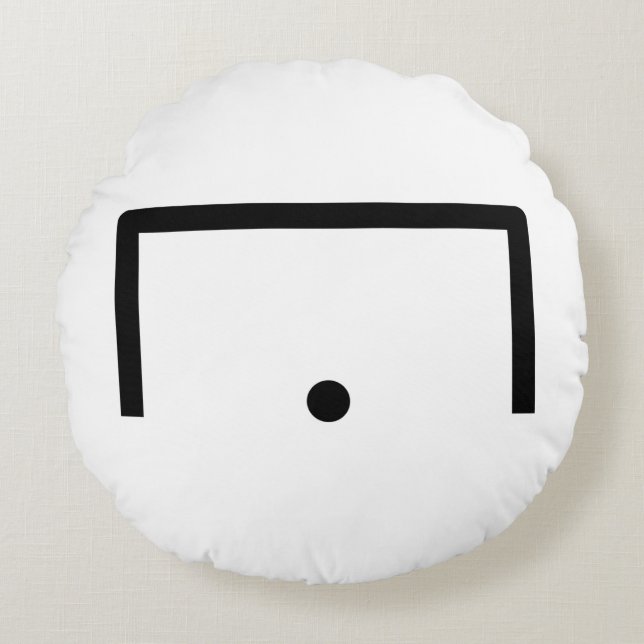 Doel Rond Kussen (Voorkant)