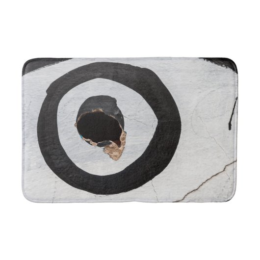 doel scheurt in badmat (Voorkant)