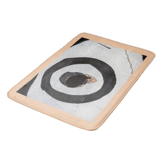 doel scheurt in badmat (Gekanteld)