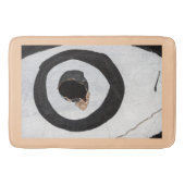 doel scheurt in badmat (Voorkant)