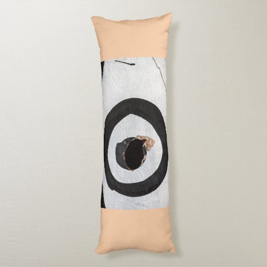 doel scheurt omhoog lichaamskussen (Achterkant (Verticaal))