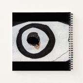 doel scheurt omhoog notitieboek (Achterkant)