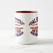 Doel: Stop met het achtervolgen van dromen Mok (Midden)