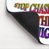 Doel: Stop met het achtervolgen van dromen Muismat (Hoek)