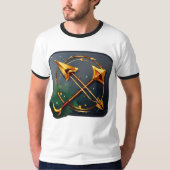 Doel T-shirt: Precisie in stijl T-shirt (Voorkant)