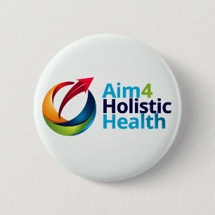 Doel: Totale Gezondheid Ronde Button 5,7 Cm