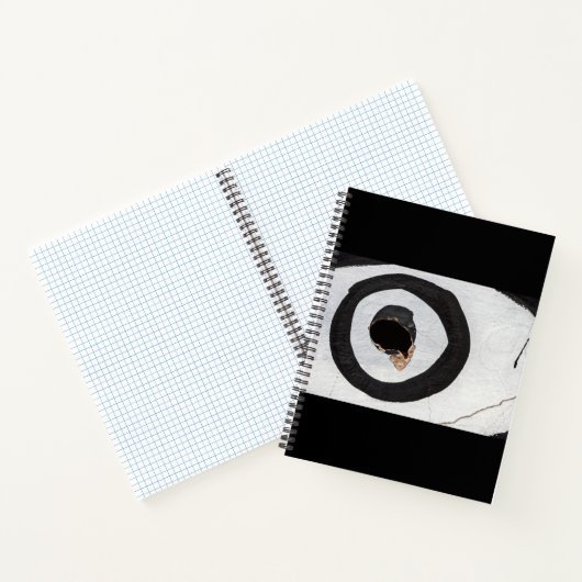 doel traant uiteen notitieboek (Binnen)