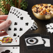 doel traant uiteen pokerkaarten (Insitu)