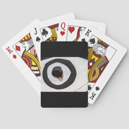 doel traant uiteen pokerkaarten (Achterkant)