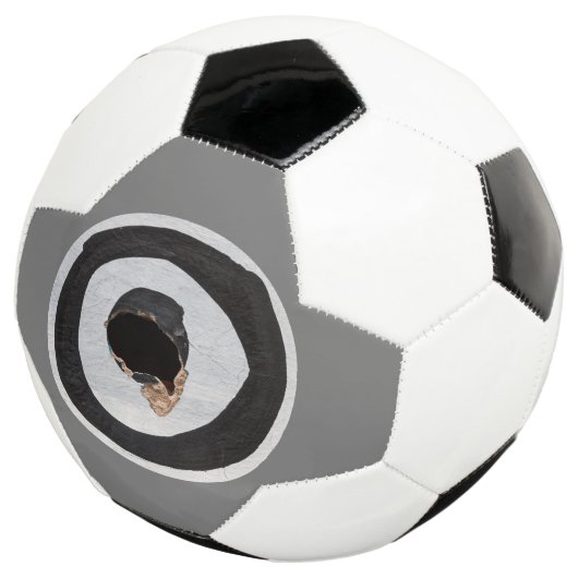 doel traant uiteen voetbal (Drie kwart)