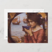 Doel van een magische positie briefkaart (Voorkant / Achterkant)