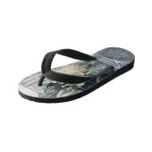 Doel verplaatst, Singapore Kinder Teenslippers (Schuin)