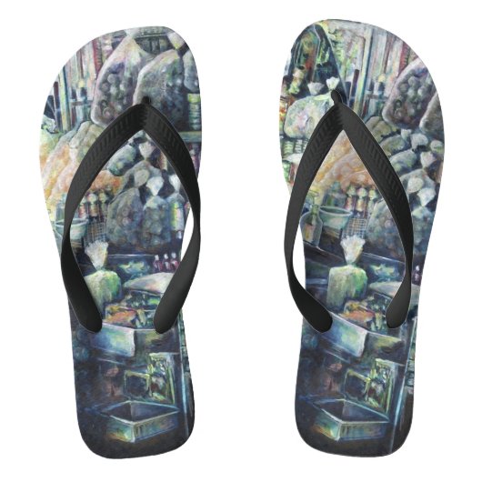 Doel verplaatst, Singapore Teenslippers (Voetbed)