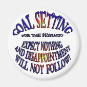 Doel: Verwacht niets Magneet (Voorkant)