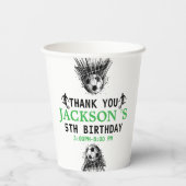 Doel! Voetbal 5e verjaardag Papieren Bekers (Achterkant)