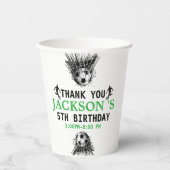 Doel! Voetbal 5e verjaardag Papieren Bekers (Voorkant)