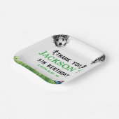 Doel! Voetbal 5e verjaardag Papieren Bordje (Gebogen)