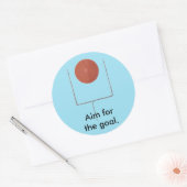 Doel voor het doel Football Bevestiging Stickers (Envelop)