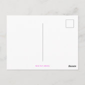 Doel voor Liefde – Pride Kunst Briefkaart (Achterkant)