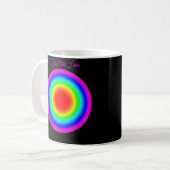 Doel voor Liefde – Pride Kunst Koffiemok (Voorkant links)