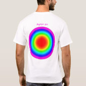 Doel voor Liefde – Pride Kunst T-shirt (Achterkant)