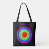Doel voor liefde – Pride Kunst Tote Bag (Achterkant)