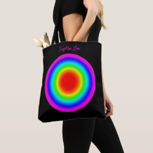 Doel voor liefde – Pride Kunst Tote Bag