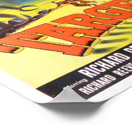 Doelaarde-Poster Poster (Hoek)