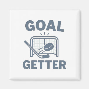 Doelbereiker Hockey Motivatie Sport Cadeau Spelers Magneet
