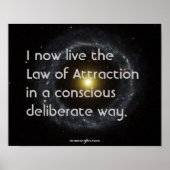 Doelbewust leven poster (Voorkant)