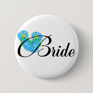 Doelbride omdraaien omslaan blauw ronde button 5,7 cm