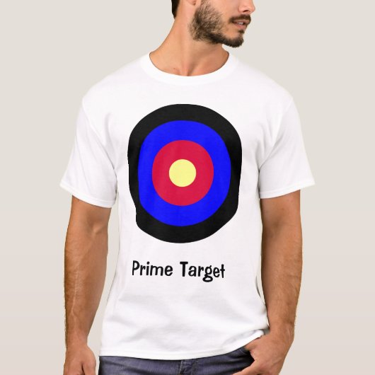 DoelBullseye aanpasbaar T-shirt met twee zijden (Voorkant)