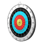 Doeldartboard voor boogschieten dartbord (Voorkant Rechts)