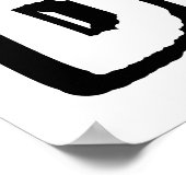 Doeldromen Motivatie houding van succes Poster (Hoek)